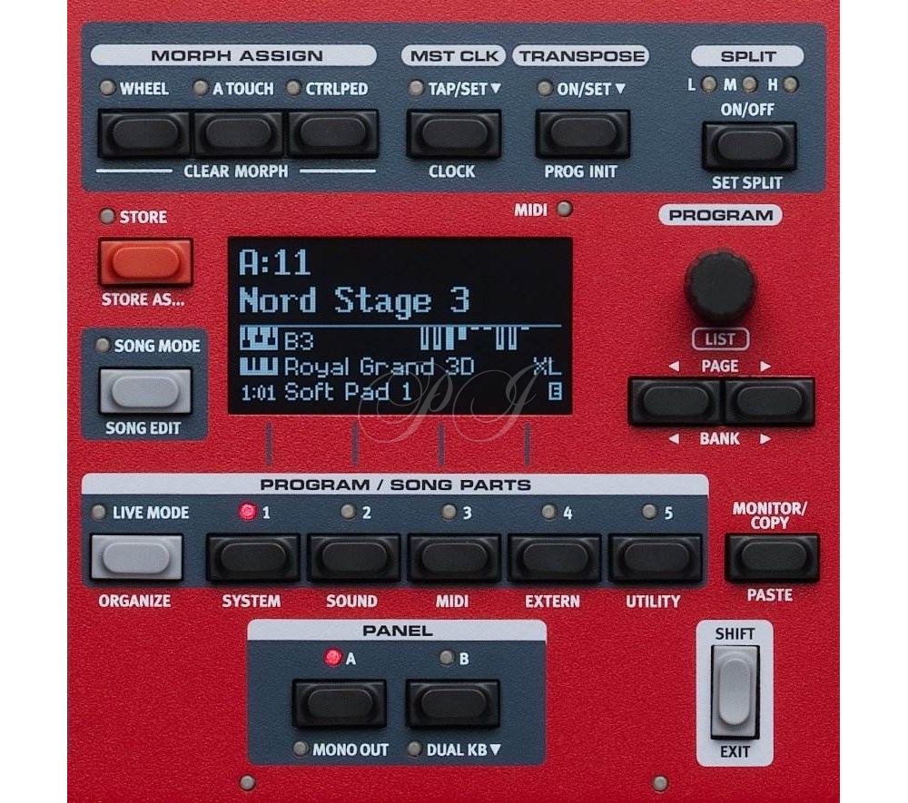 Nord stage sales 3 action