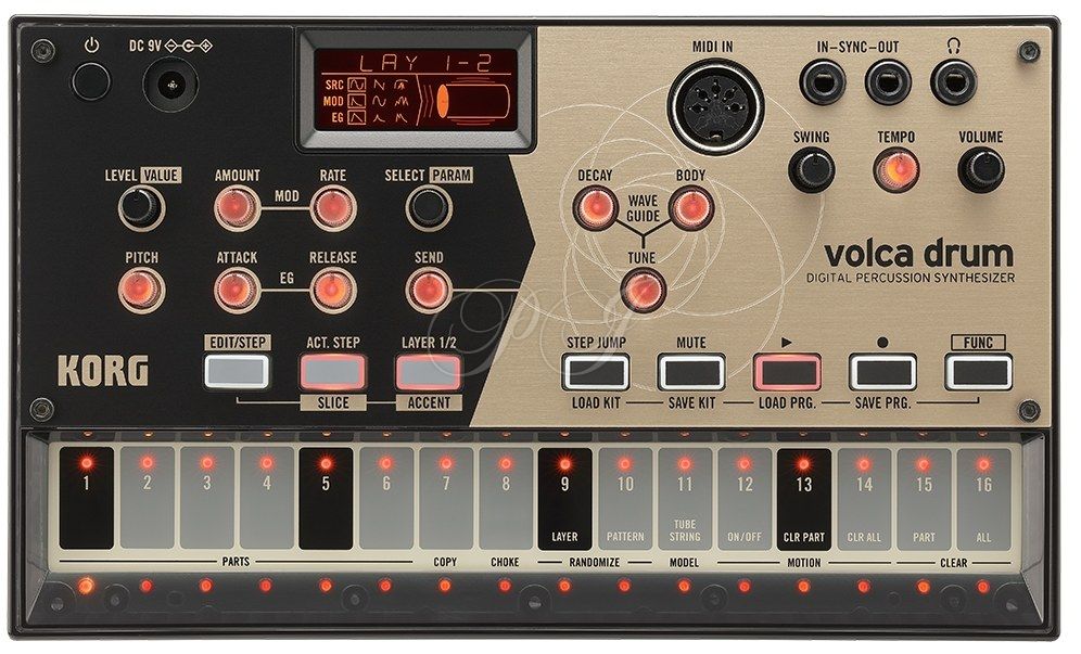 Синтезатор Korg Volca Drum