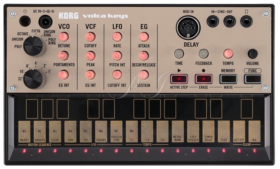 Аналоговый синтезатор Korg Volca Keys
