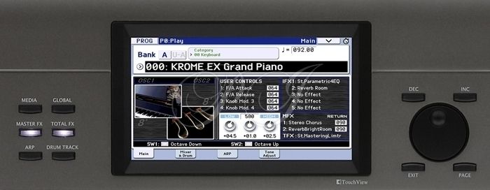 Рабочая станция Korg Krome EX 73
