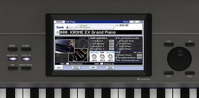 Рабочая станция Korg Krome EX 88
