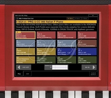 Рабочая станция Korg Kronos SE 61