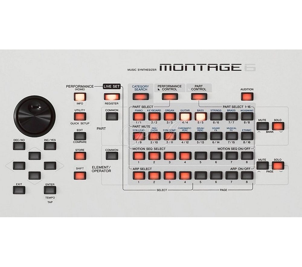 Рабочая станция Yamaha Montage 6