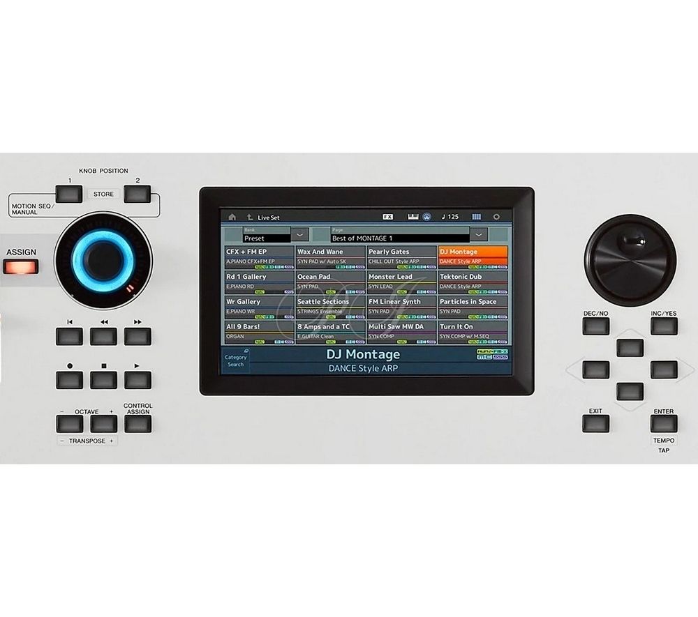 Рабочая станция Yamaha Montage 7