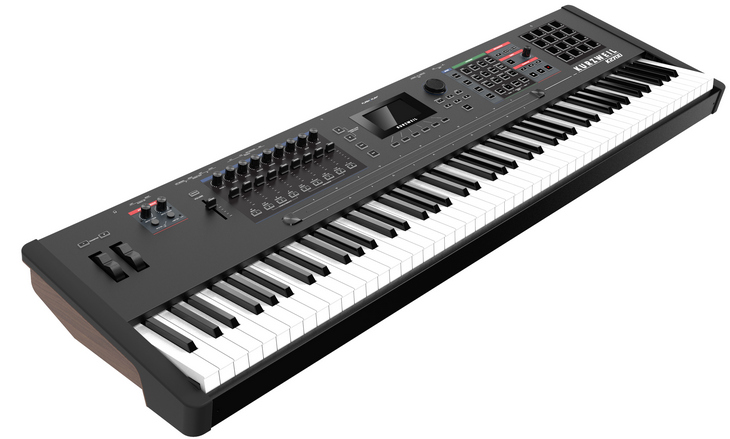 Kurzweil K2700. Вид сбоку