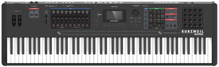 Kurzweil K2700. Вид сверху