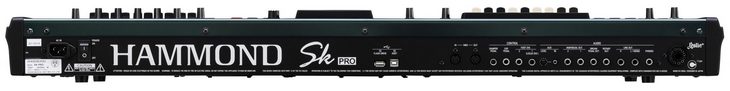 Сценічне піаніно Hammond-SK Pro. Роз'єми
