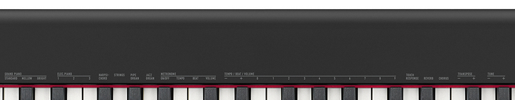 Функциональные клавиши Casio CDP-S100