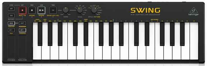 MIDI-клавиатура Behringer Swing